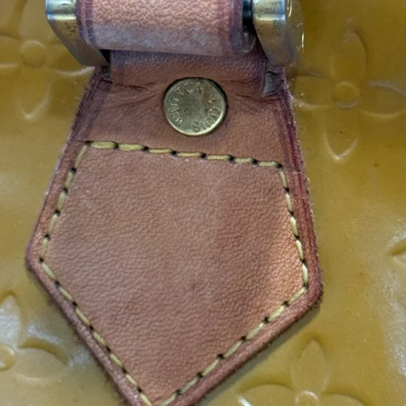 Vintage Louis Vuitton Cognac Monogram Vernis Tote - Picture 8 of 16